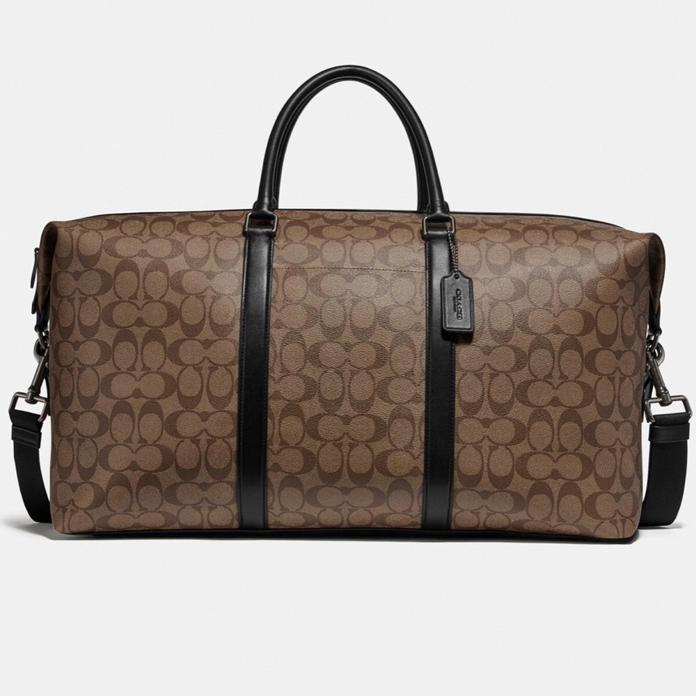 Men’s Coach Trekker 52 In Signature Canvas